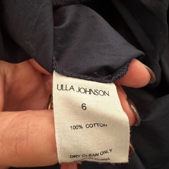 Ulla Johnson Delmara Dress In midnight (deep navy) size 6 pockets - Picture 16 of 16